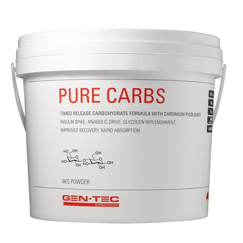 Pure Carbs Natural Timed Release Formula (Vegan)