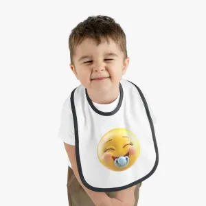 Qreatrz Emoji Baby Bib