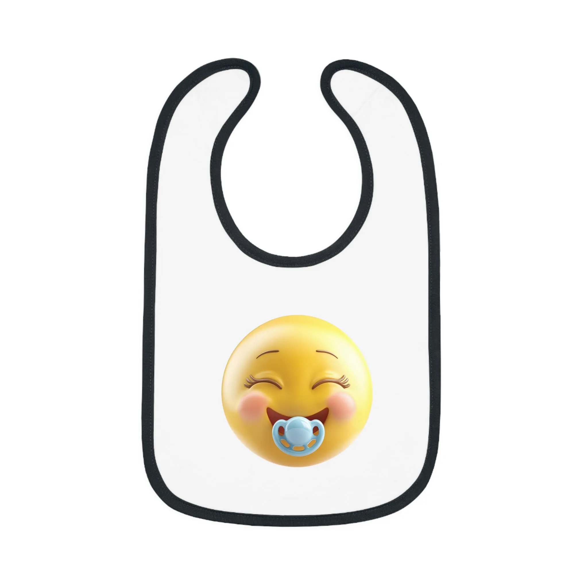 Qreatrz Emoji Baby Bib