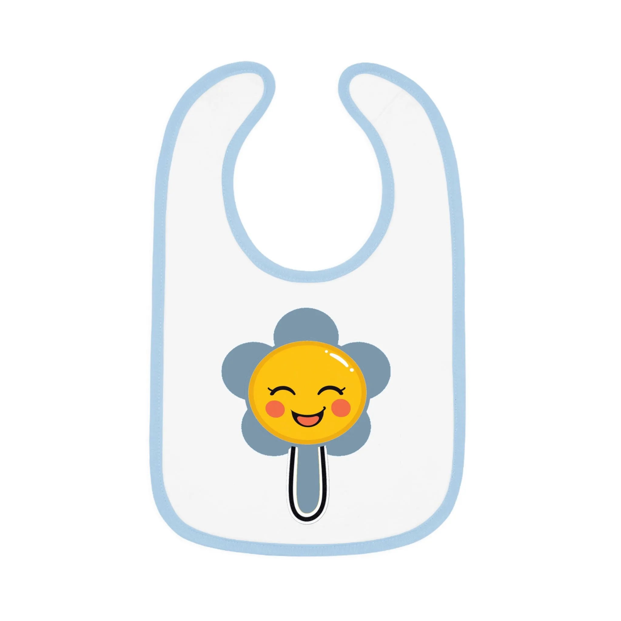 Qreatrz Emoji Baby Bib