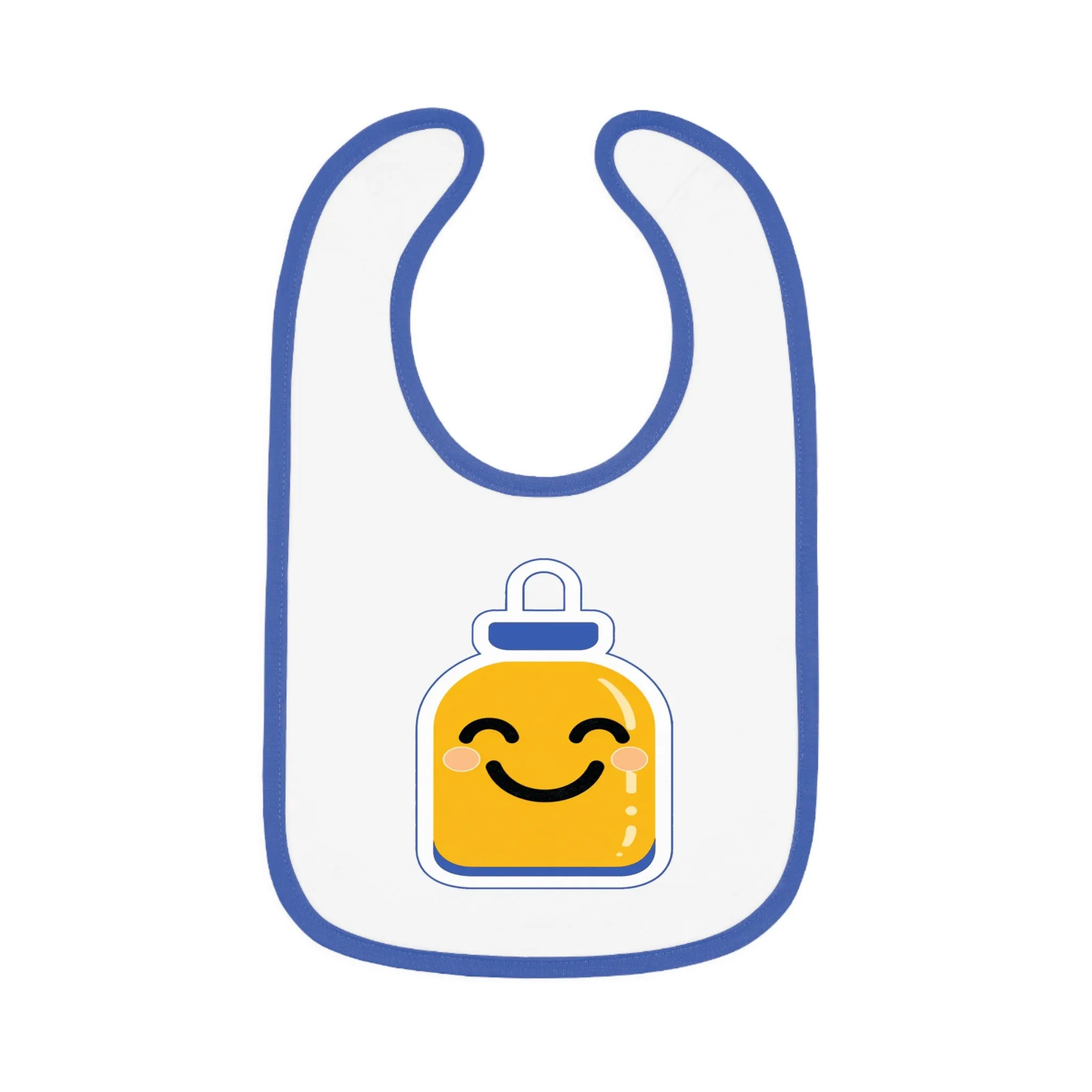 Qreatrz Emoji Baby Bib