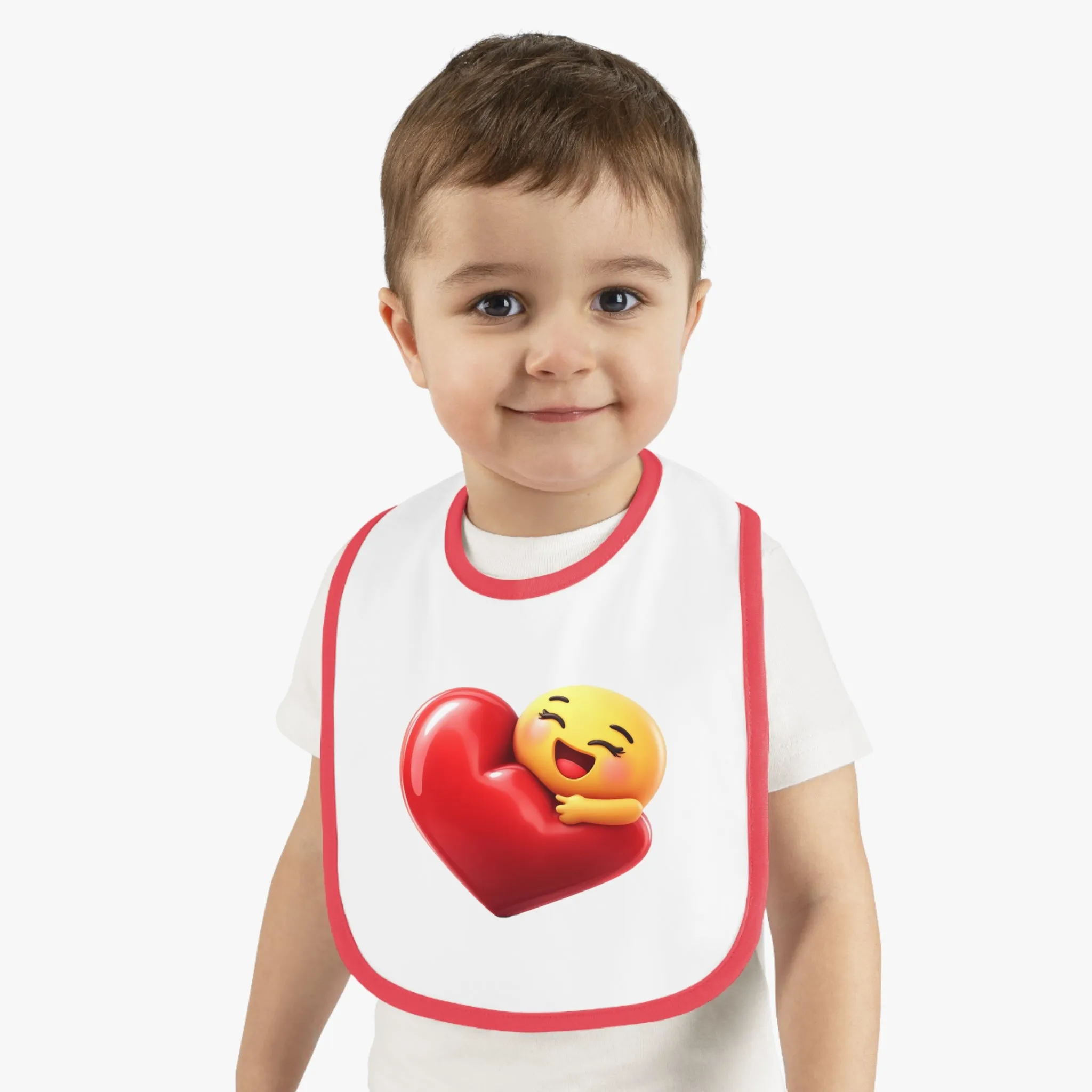 Qreatrz Emoji Baby Bib