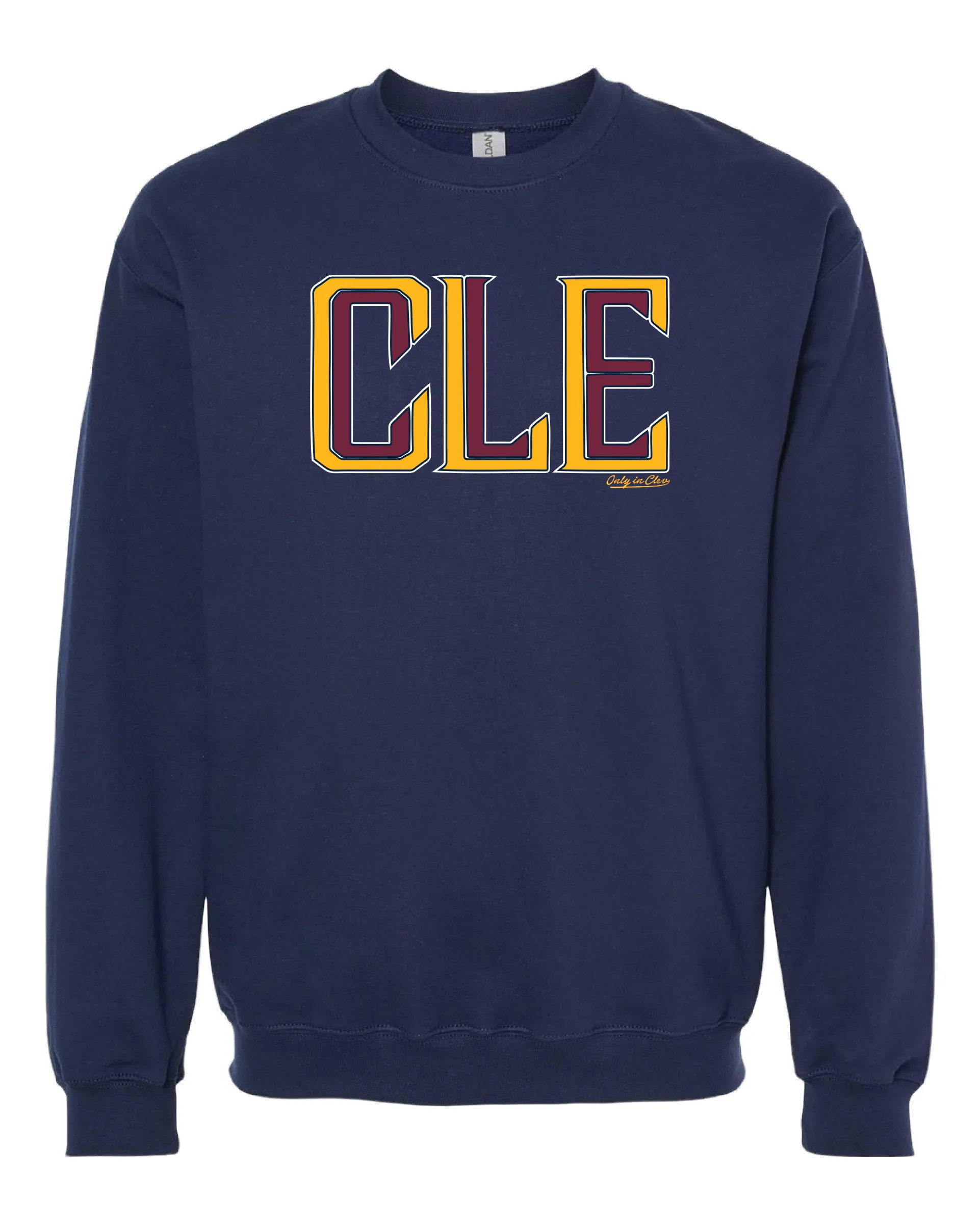 "Cleveland CLE" Design on Navy