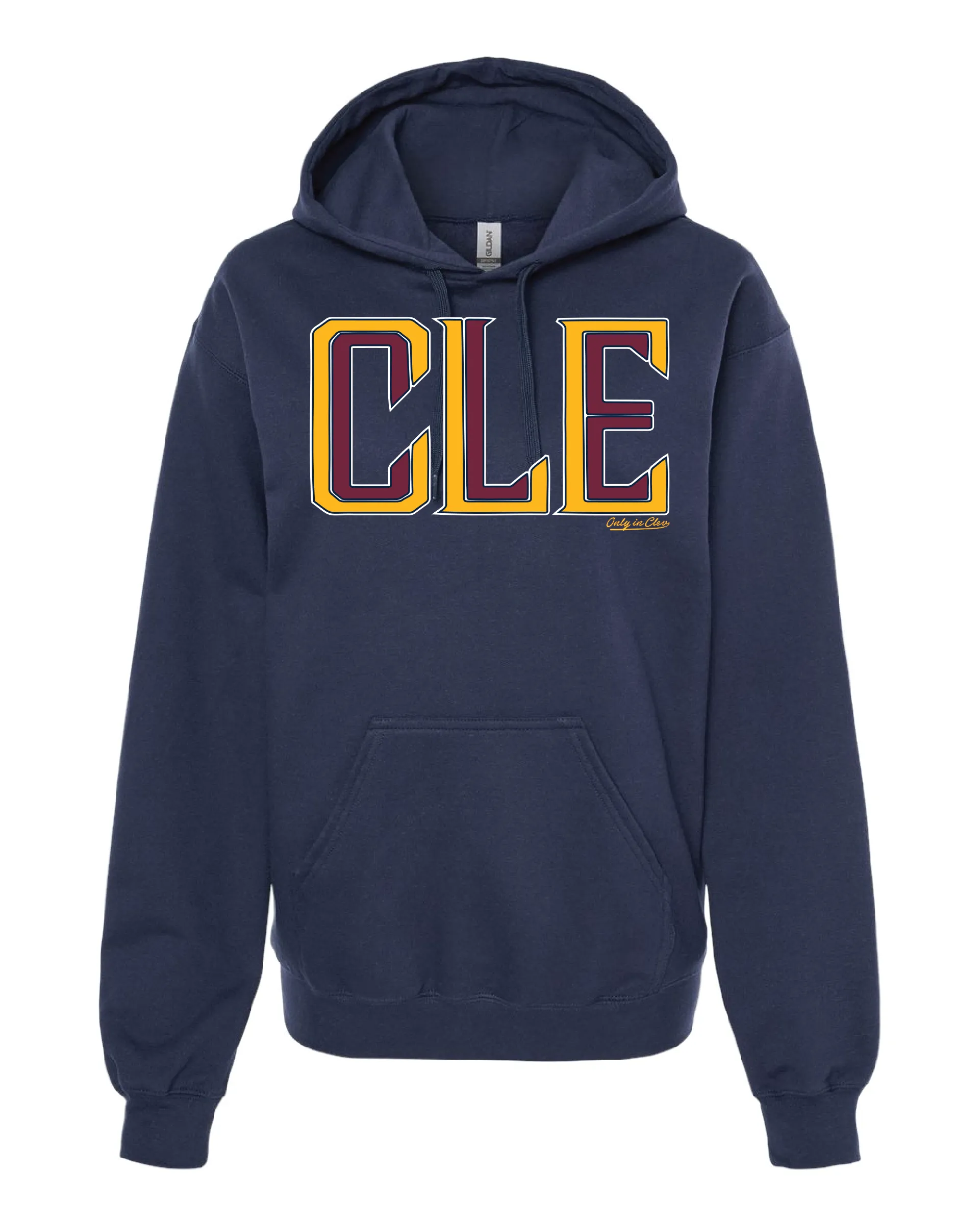 "Cleveland CLE" Design on Navy