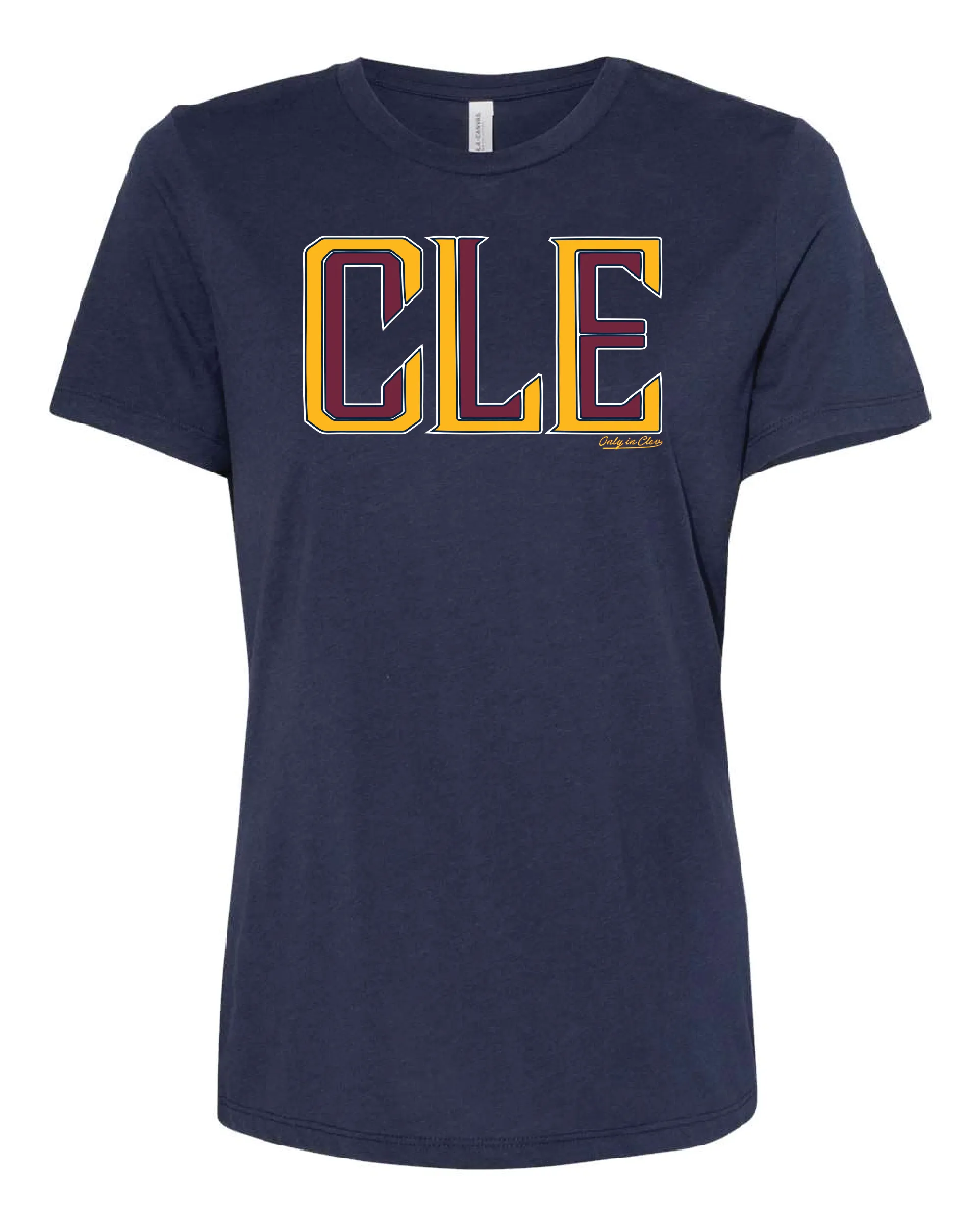 "Cleveland CLE" Design on Navy