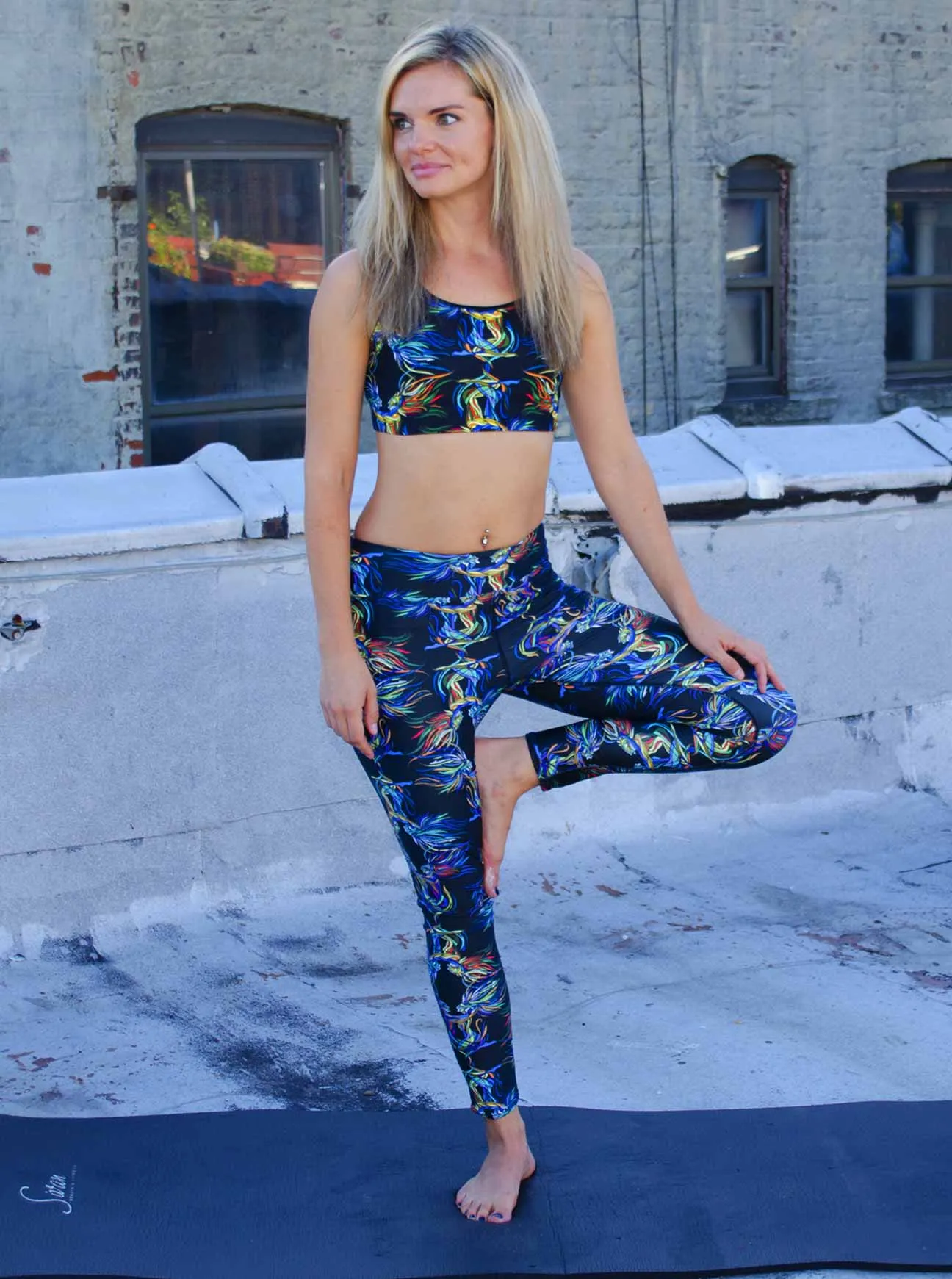 "CONNECTION" High Waist Leggings (Women)