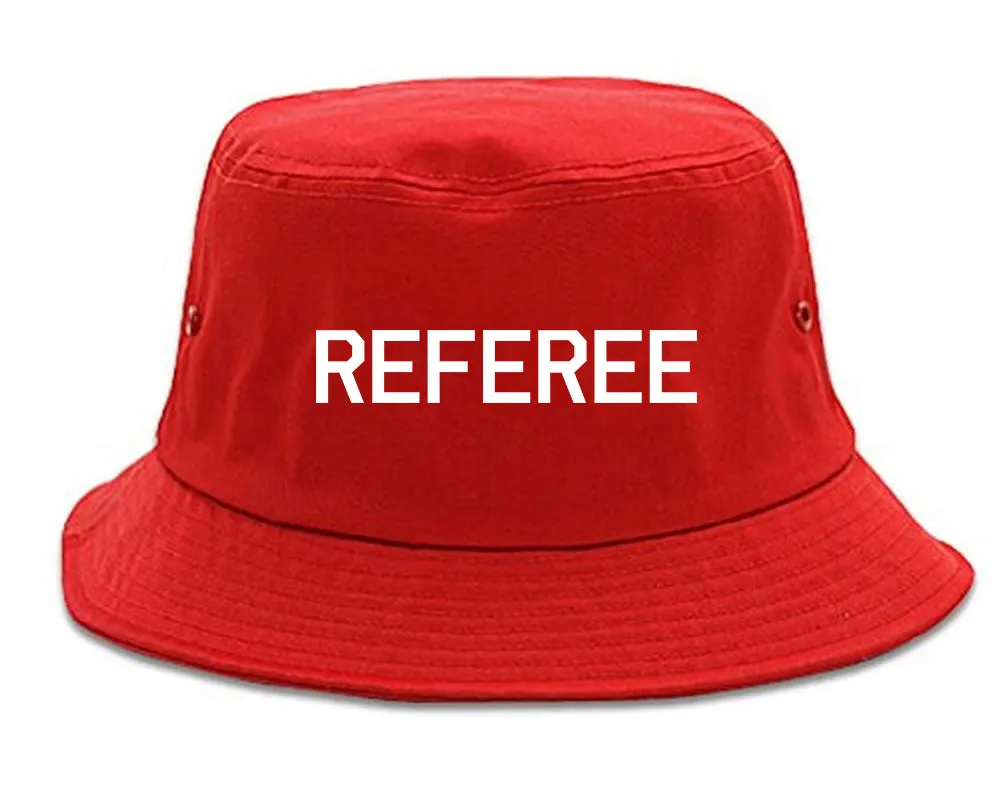 Referee Soccer Football Mens Bucket Hat