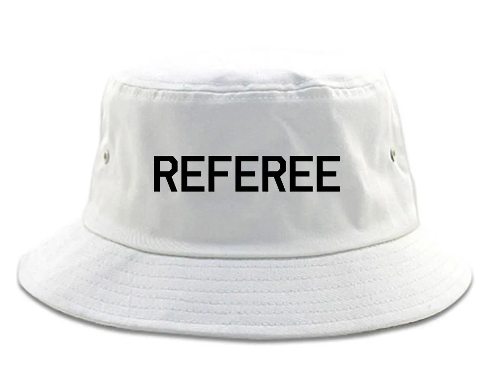 Referee Soccer Football Mens Bucket Hat