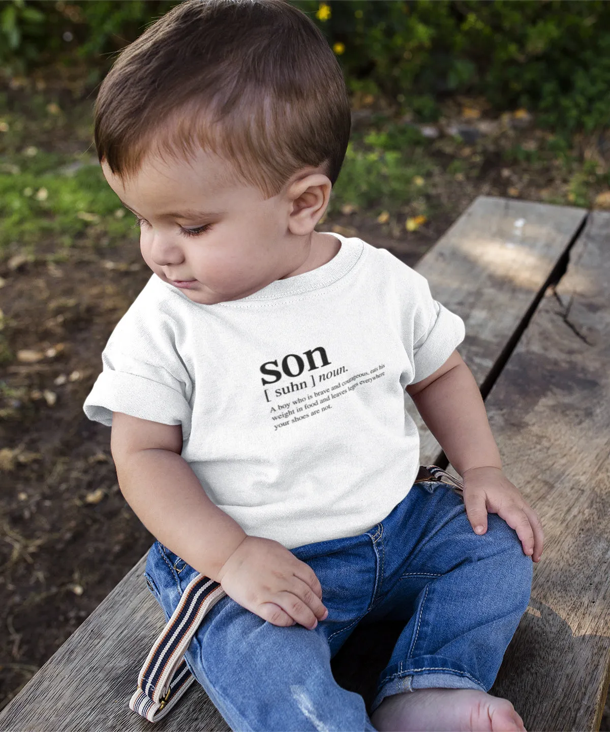 Son Logo Infant Onesie-  Matching Family (FINAL SALE)