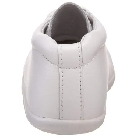 SRTech Elliot Baby Walking Shoe - White Leather