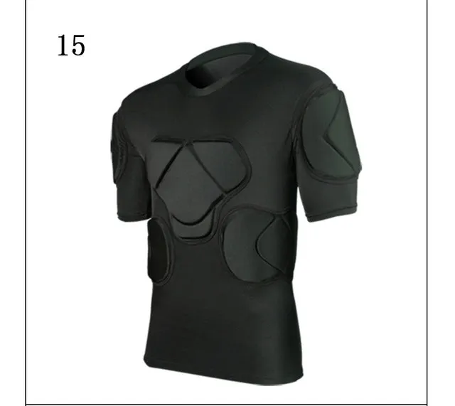 Survetement football 2018 American Football Jerseys sports safety protection thicken soccer goalkeeper jersey elbow shirts vest