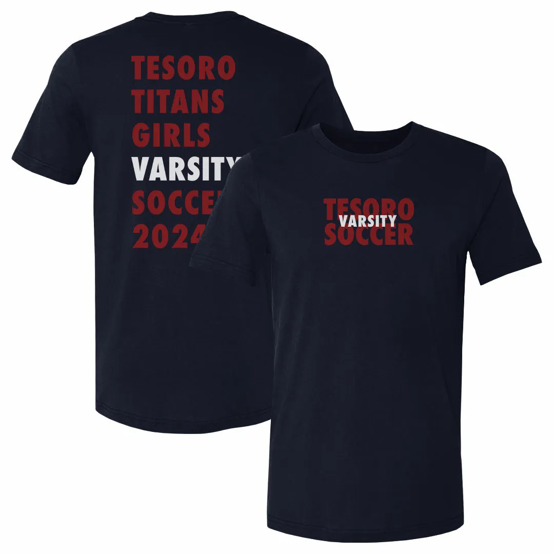 Tesoro Varsity Soccer F&B WHT