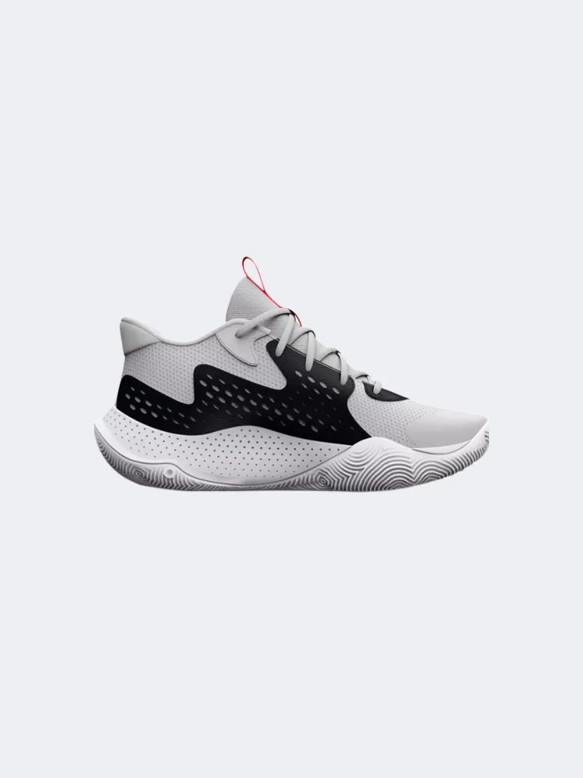 Under Armour Jet 23 Men Basketball Shoes Grey/Beta/White