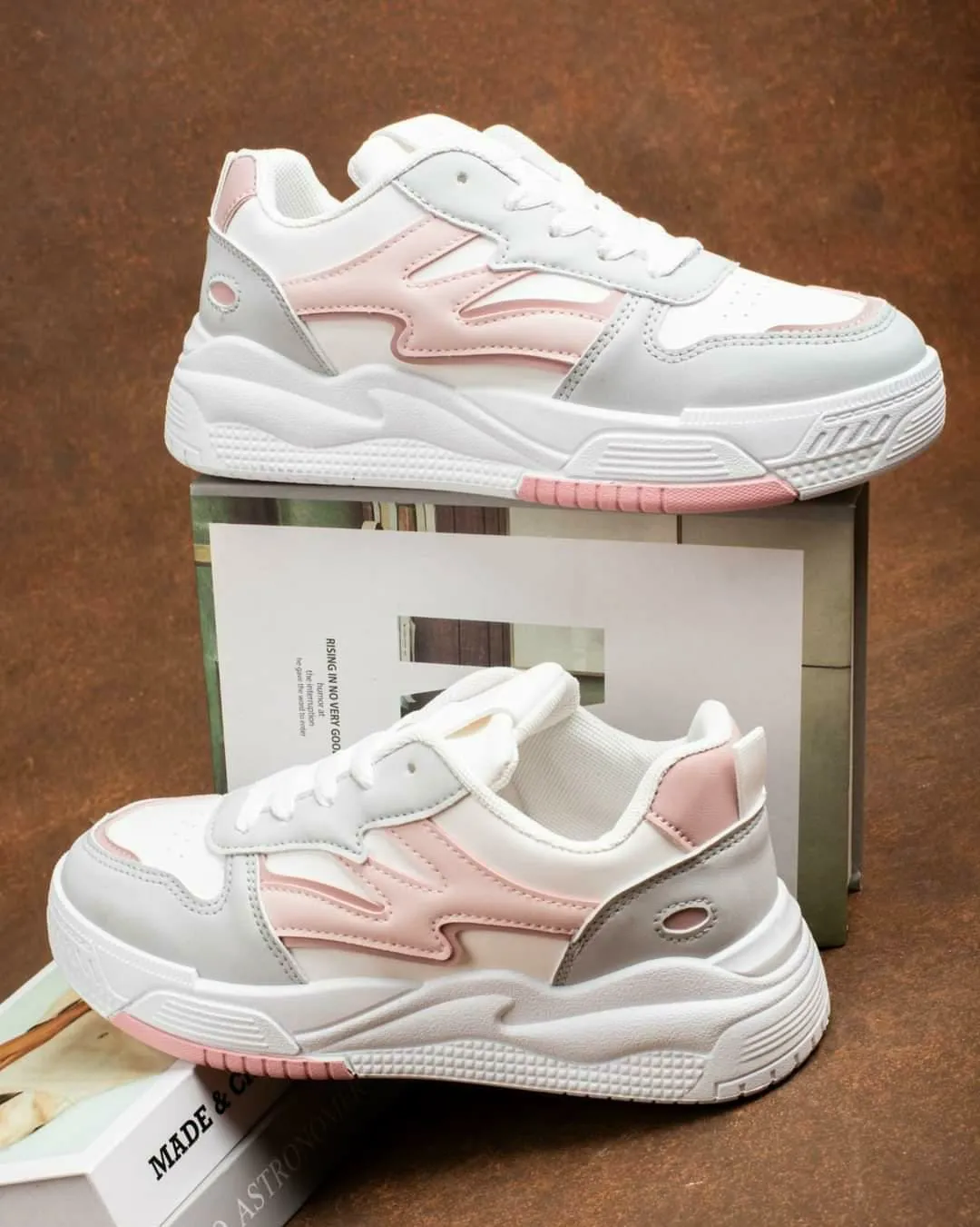 WOMAN'S SHOES PINK CHUNK GS28