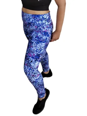 Women Sports Pants - CK Blue Patterns