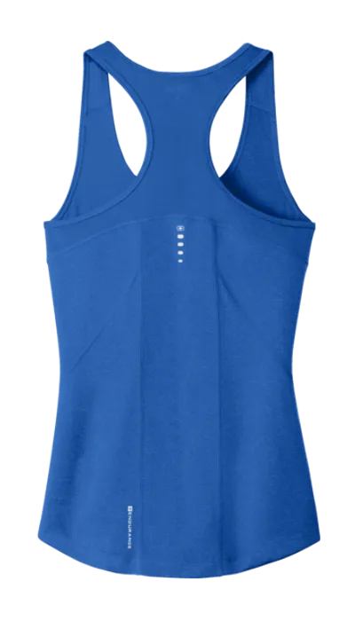 Women's Reflective Tank Top Electric Blue - Choose your design