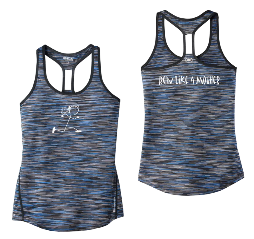 Women's Reflective Tank Top - Run Like a Mother